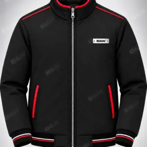 Black Red Striped Jacket