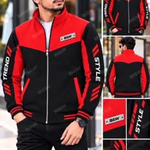 Red & Black Sports Jacket